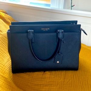 Leather Kate Spade Black Purse